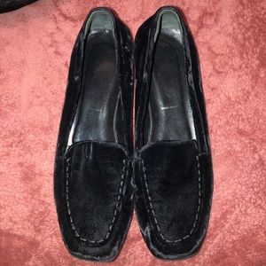 Prada velvet loafers
